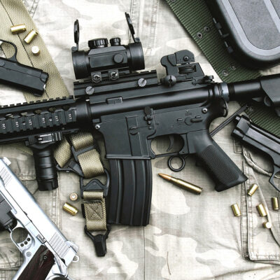 weapons-and-military-equipment-for-army-assault-rifle-gun-m4a1